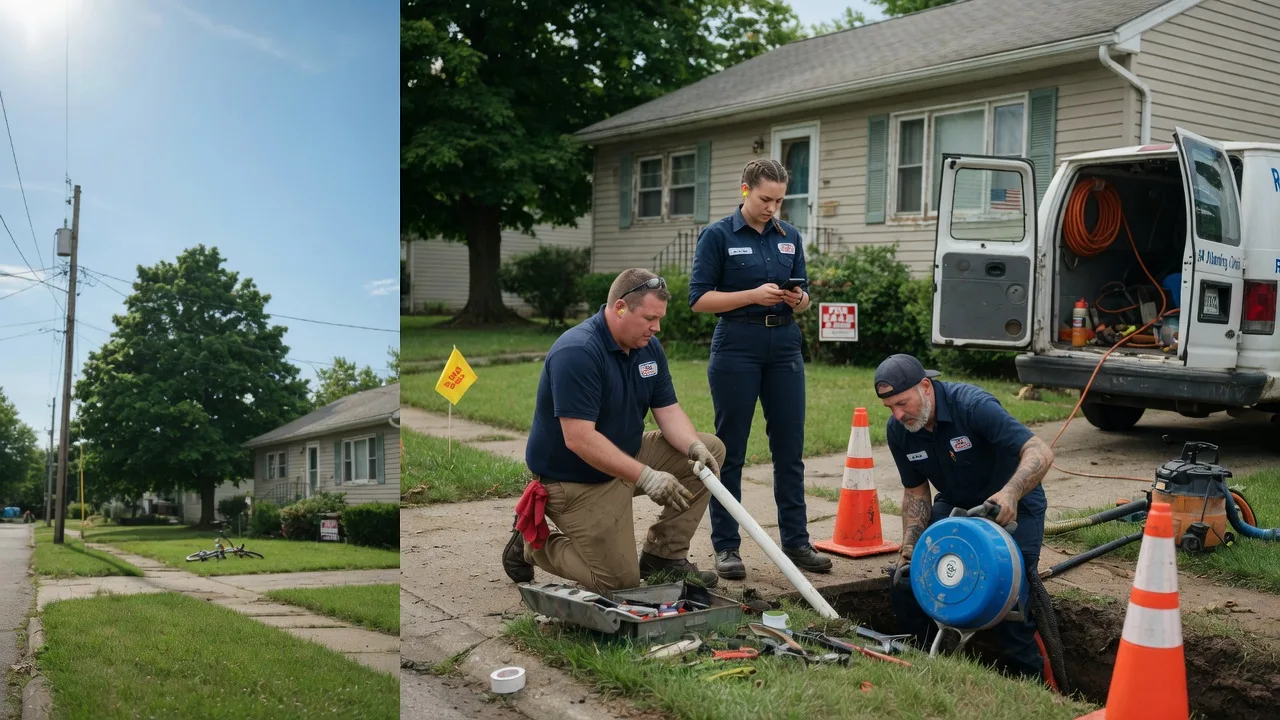 Sewer Line Repair in Dexter City, OH near me